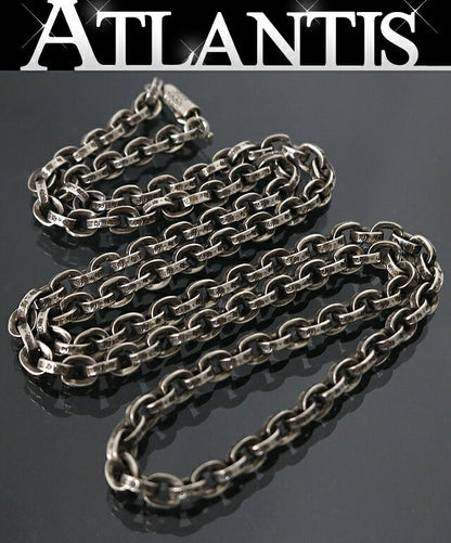 CHROME HEARTS Silver Paper Chain Necklace Size ONE SIZE