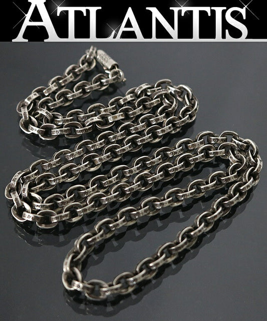 CHROME HEARTS Silver Paper Chain Necklace Size ONE SIZE