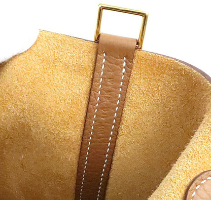 HERMES Picotin Lock MM Taurillon Handbag Gold Size ONE SIZE