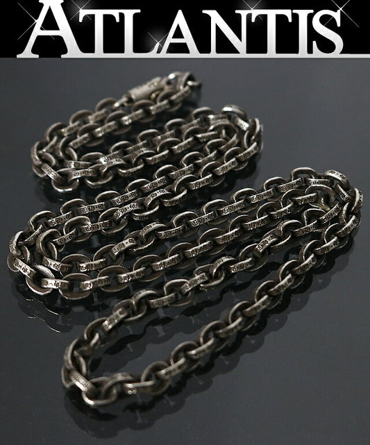 CHROME HEARTS Silver Paper Chain Necklace Size ONE SIZE