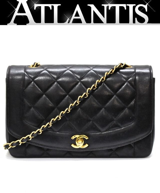 CHANEL Diana 25 Matelasse Shoulder Bag Size ONE SIZE