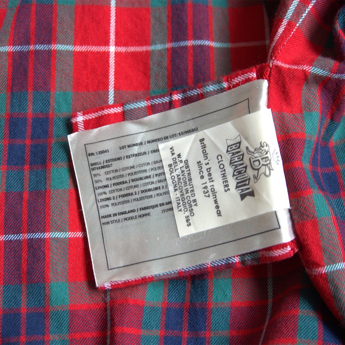 Baracuta G9 Harrington jacket Size 44