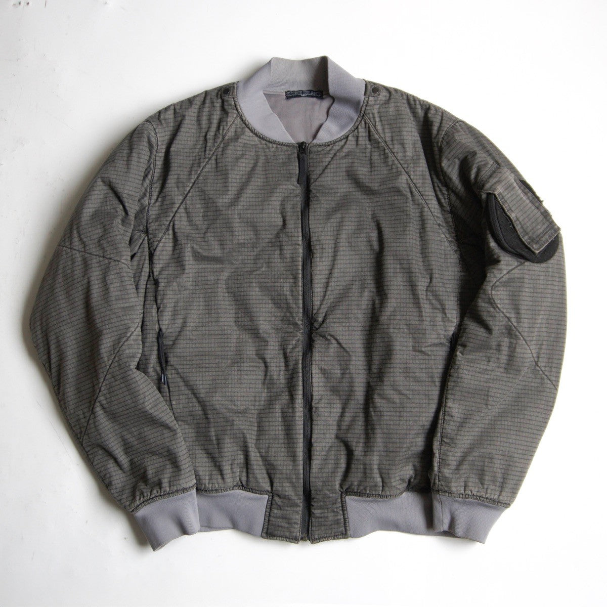 Stone Island Shadow Project 10AW Grid Rip Stop Bomber Jacket Size XXL