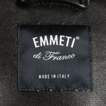 EMMETI Cafe Racer Jacket Black Size 52