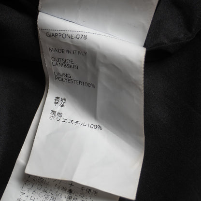 EMMETI Cafe Racer Jacket Black Size 52