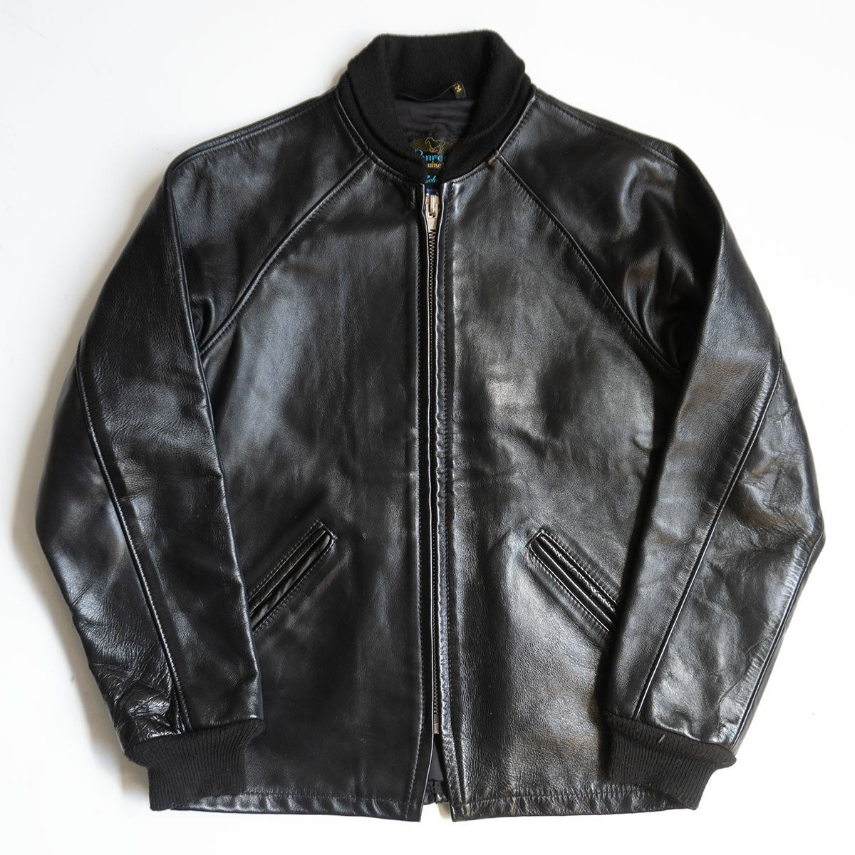 Schott Horsehide Pharaoh Jacket Black Size 40