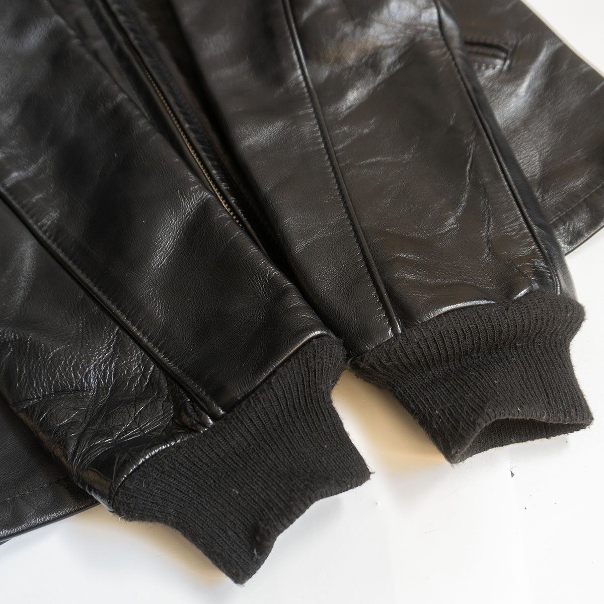 Schott Horsehide Pharaoh Jacket Black Size 40