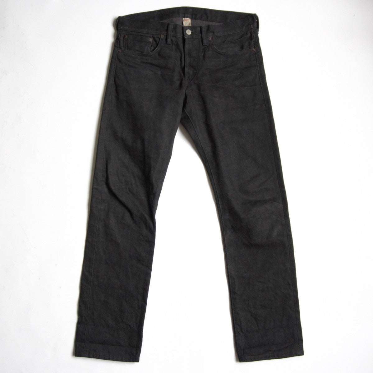 RRL NEW BLACK ON BLACK SLIM FIT JEANS Size 30x30 Size 30×30