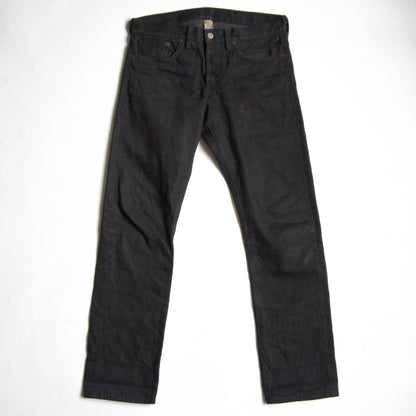 RRL NEW BLACK ON BLACK SLIM FIT JEANS Size 30x30 Size 30×30