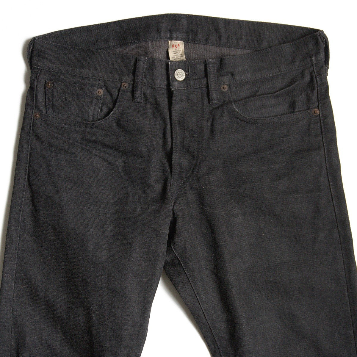 RRL NEW BLACK ON BLACK SLIM FIT JEANS Size 30x30 Size 30×30
