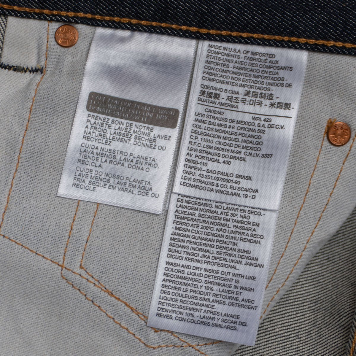 LEVI'S PREMIUM x LEVI'S PREMIUM 501 jeans Denim Pants Size 36×32