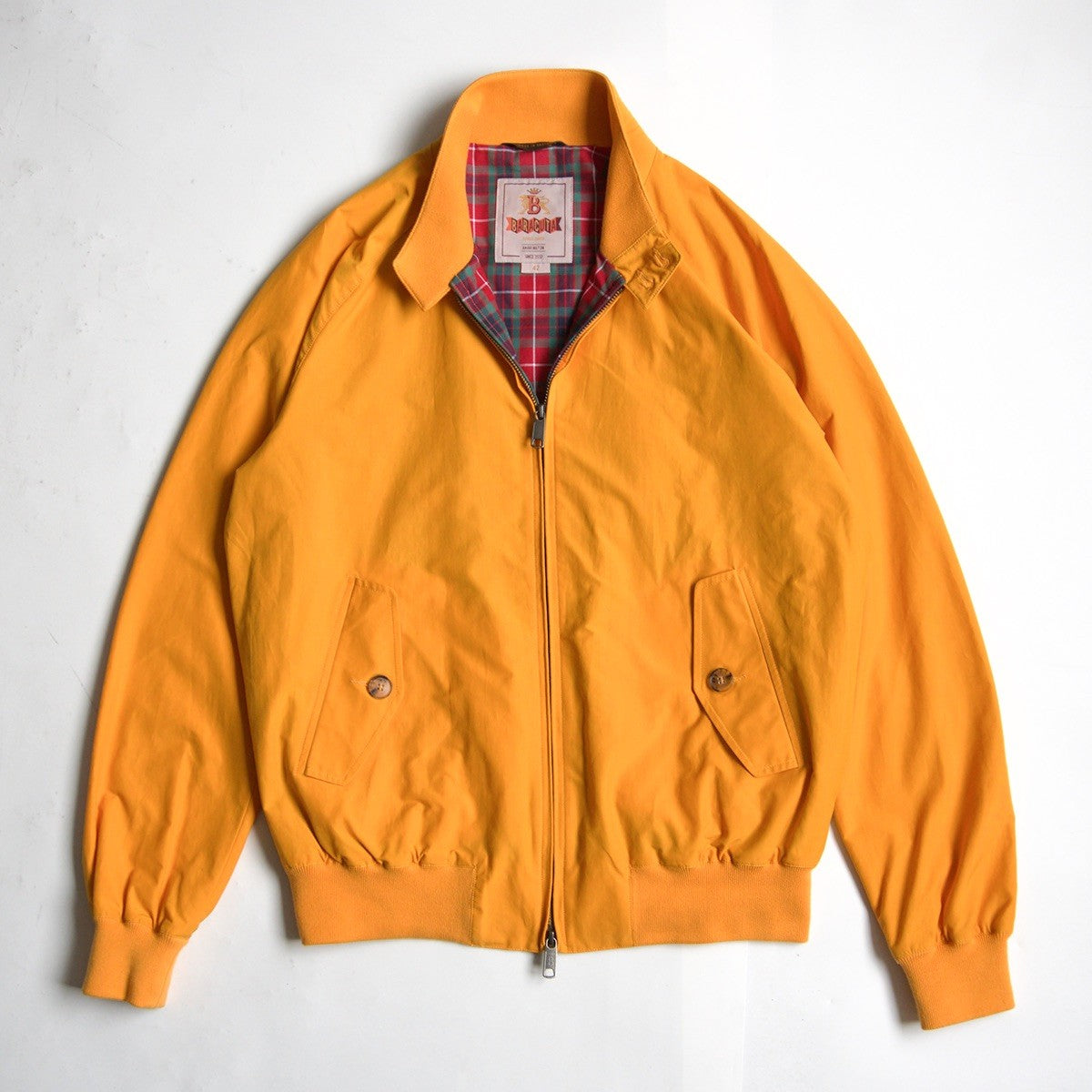 BARACUTA G9 Tangerine Harrington Jacket Made in Size XS