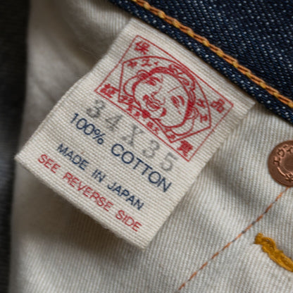 Evisu x LOT LOT.2001 Jeans Denim Pants Blue Size 34×35