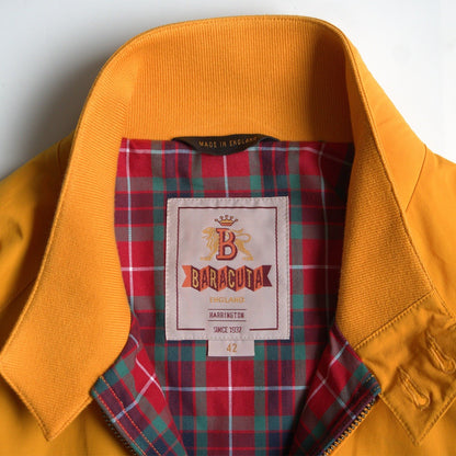 BARACUTA G9 Tangerine Harrington Jacket Made in Size XS