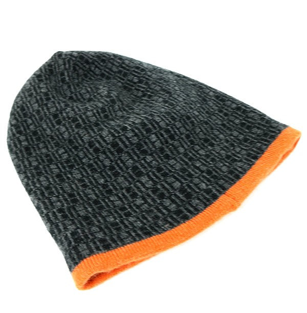 HERMES All-Over H-Logo Cashmere Beanie Multi Size XL