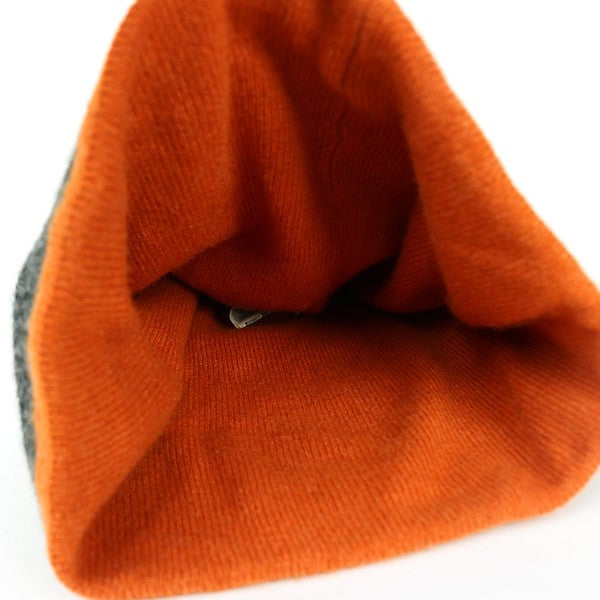 HERMES All-Over H-Logo Cashmere Beanie Multi Size XL