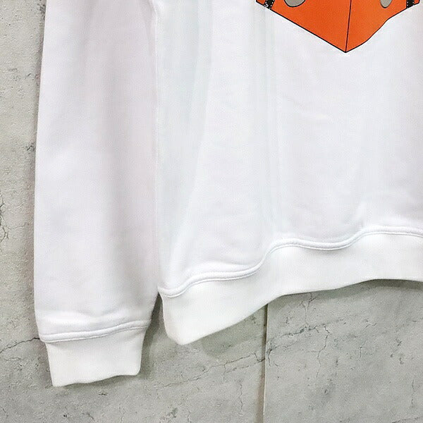 HERMES 24SS Boîte aux Surprises Sweatshirt White Size S