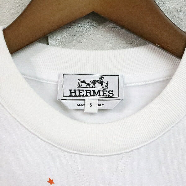 HERMES 24SS Boîte aux Surprises Sweatshirt White Size S