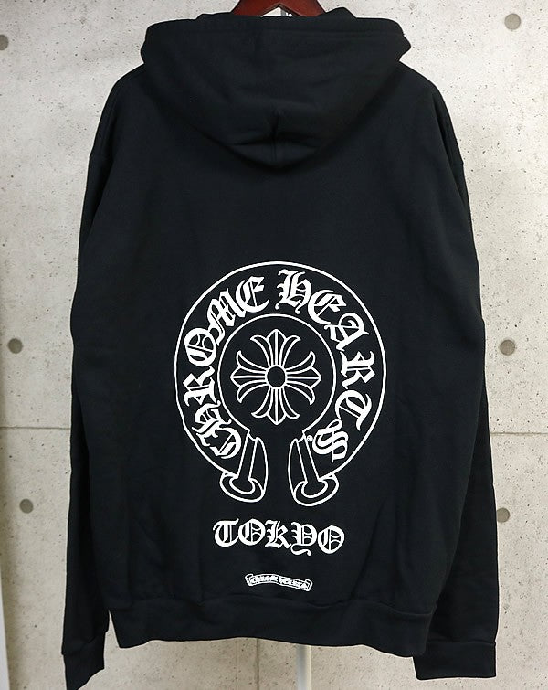 CHROME HEARTS New Tokyo Exclusive Hoodie Black Size XL