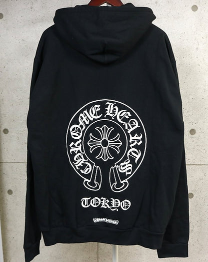 CHROME HEARTS New Tokyo Exclusive Hoodie Black Size XL