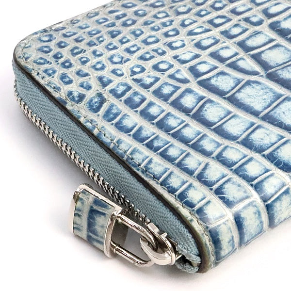 Louis Vuitton Zippy Alligator Coin Purse Light Blue