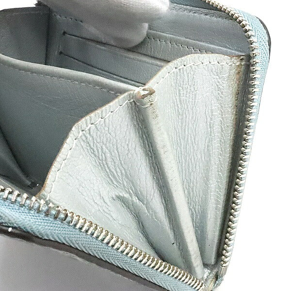 Louis Vuitton Zippy Alligator Coin Purse Light Blue