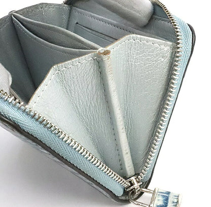 Louis Vuitton Zippy Alligator Coin Purse Light Blue