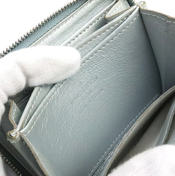 Louis Vuitton Zippy Alligator Coin Purse Light Blue