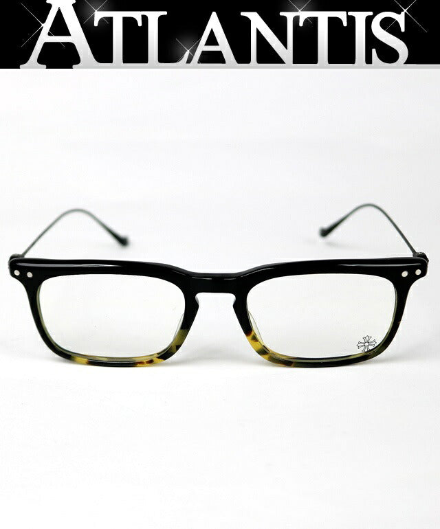 CHROME HEARTS GASH Eyeglasses Black Size ONE SIZE