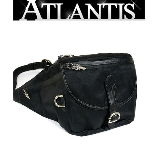 CHROME HEARTS Snat Pack #1 Large Bag Black Size ONE SIZE