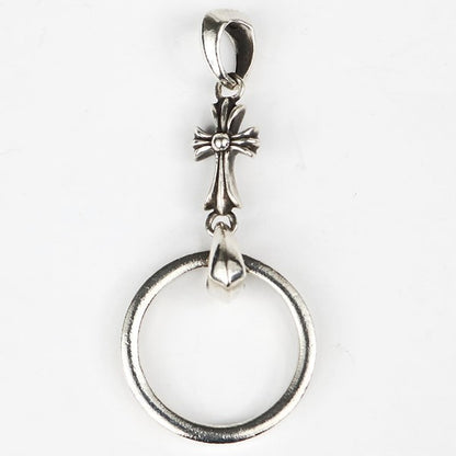 CHROME HEARTS Baby Fat Cross Charm SV925 Sunglasses Size ONE SIZE