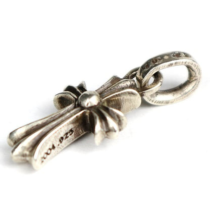 CHROME HEARTS New Baby Fat Cross Silver Charm Size ONE SIZE
