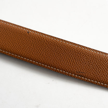Hermes Constance Reversible Belt Black x Brown Size 100