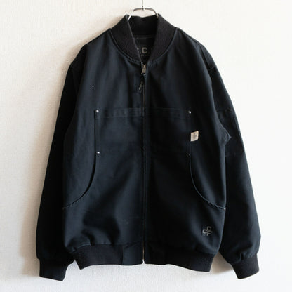 C.C.F. FILSON Duck Bomber Jacket Black Size S