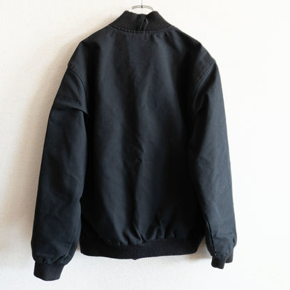 C.C.F. FILSON Duck Bomber Jacket Black Size S