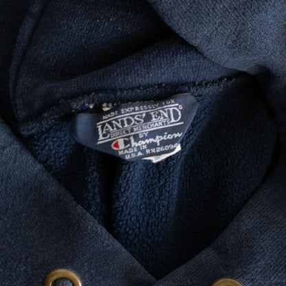 Champion x LANDS END REVERSE WEAVE 80S Reverse Weave Hoodie Size XL
