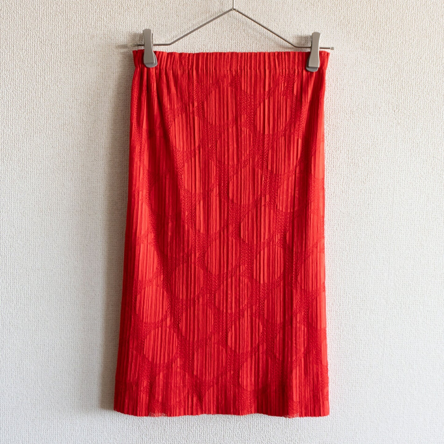 PLEATS PLEASE Patterned pleated skirt Size 1