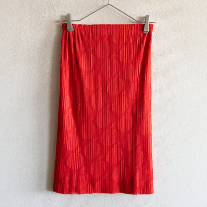 PLEATS PLEASE Patterned pleated skirt Size 1