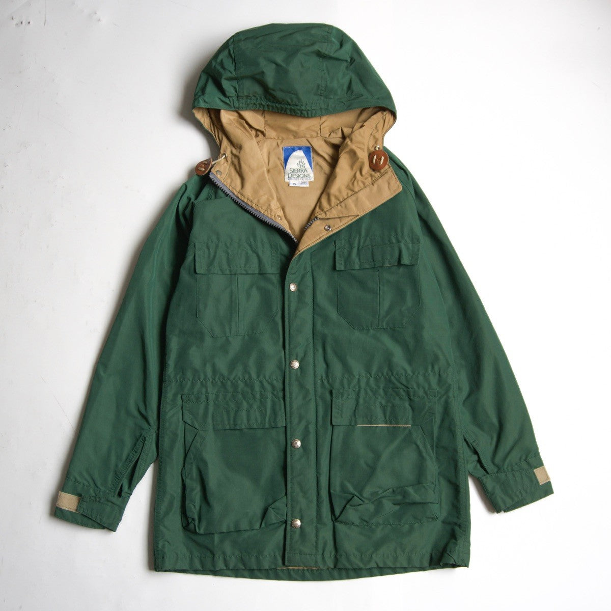 Sierra Designs 60/40 Mountain Parka Jacket Green Size XS