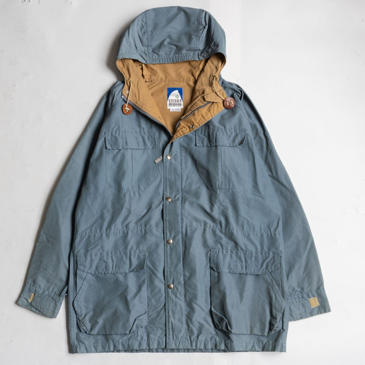 Sierra Designs USA 60/40 Mountain Parka Jacket Blue Size XL