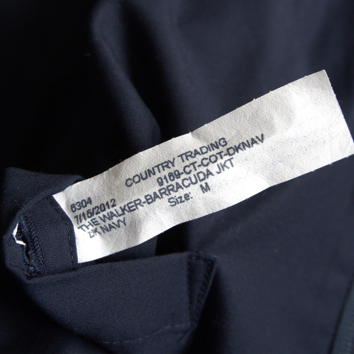 GB SPORT THE WALKER BARRACUDA JKT Jacket Blue Size M