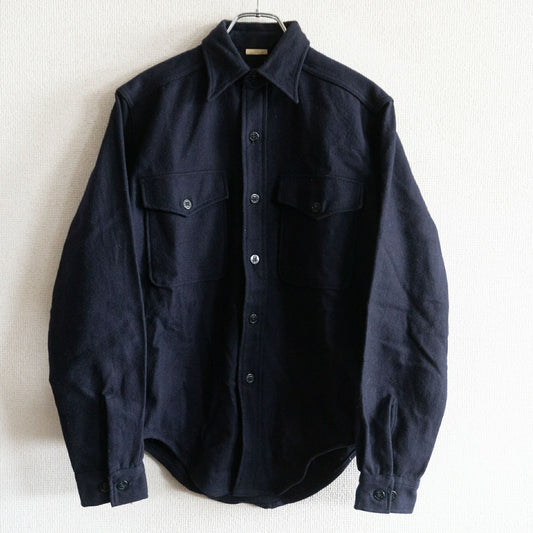 US.NAVY 70s CPO Wool Shirt Size 13