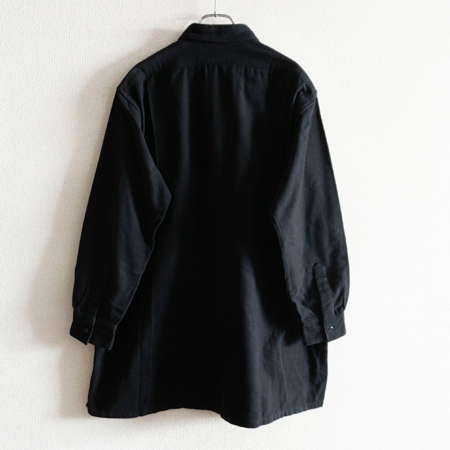 Y's for Men Oversized Chamois Shirt Black Size M