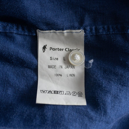 Porter Classic ROLL UP LINEN SHIRTS Size L