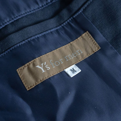 Y's for Men 90S Long Balmacaan coat Size M