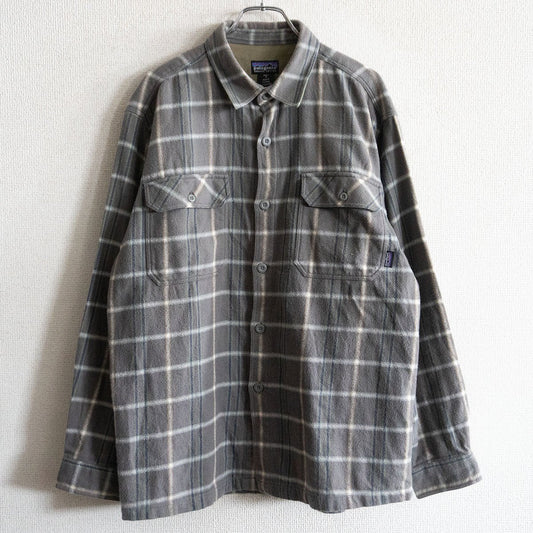 PATAGONIA 00s Organic Cotton Check Shirt Size S