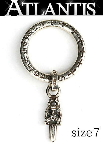 CHROME HEARTS Stack Dagger NTFL Ring SV925 Size ONE SIZE