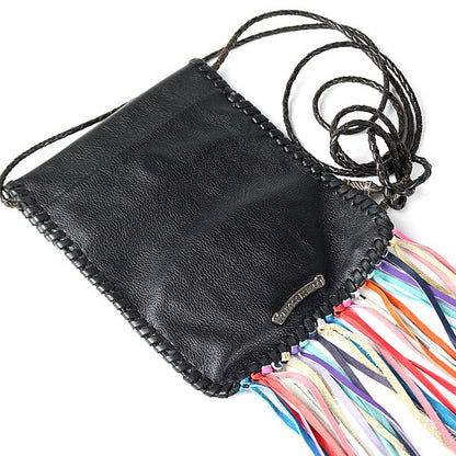 CHROME HEARTS Flat Hippy Shoulder Bag Size ONE SIZE
