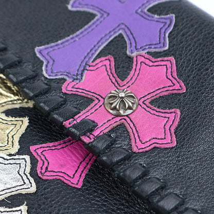 CHROME HEARTS Flat Hippy Shoulder Bag Size ONE SIZE
