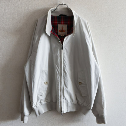 BARACUTA G9 Swingtop Harrington Jacket Off-White Size M